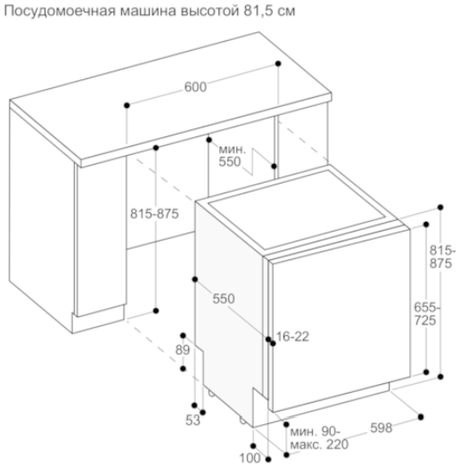 Посудомоечная машина Gaggenau DF270160